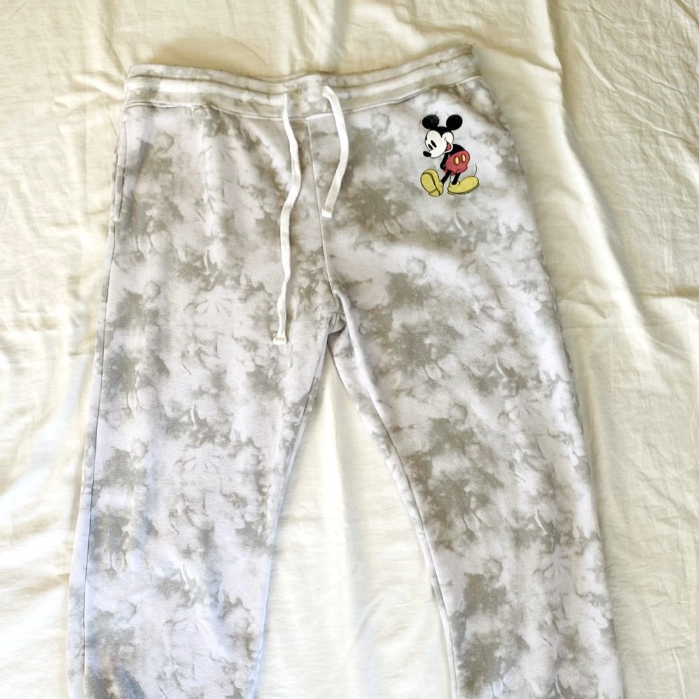 Women’s Disney Tie-Dye Mickey Mouse sweat pants
